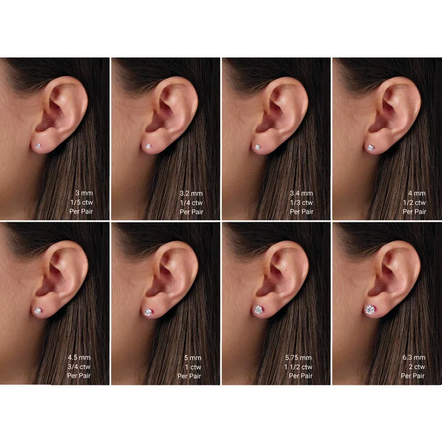Lab-Grown Diamond Stud Earrings