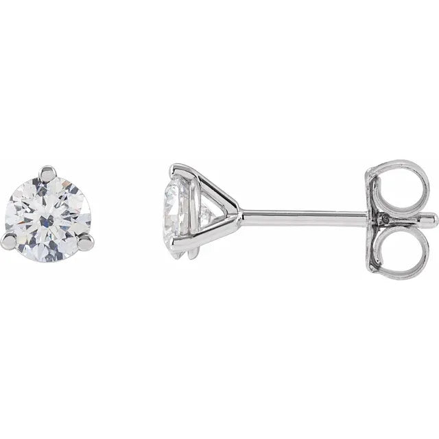 Lab-Grown Diamond Stud Earrings