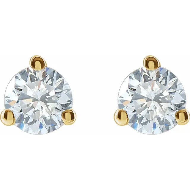 Lab-Grown Diamond Stud Earrings