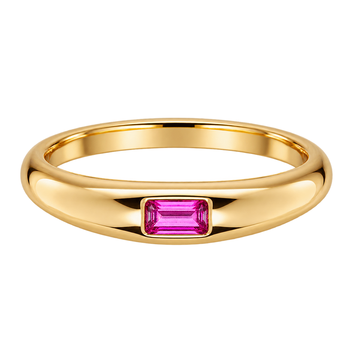 Ruby Dome Ring