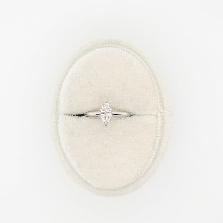 Solitaire Marquise Diamond Ring