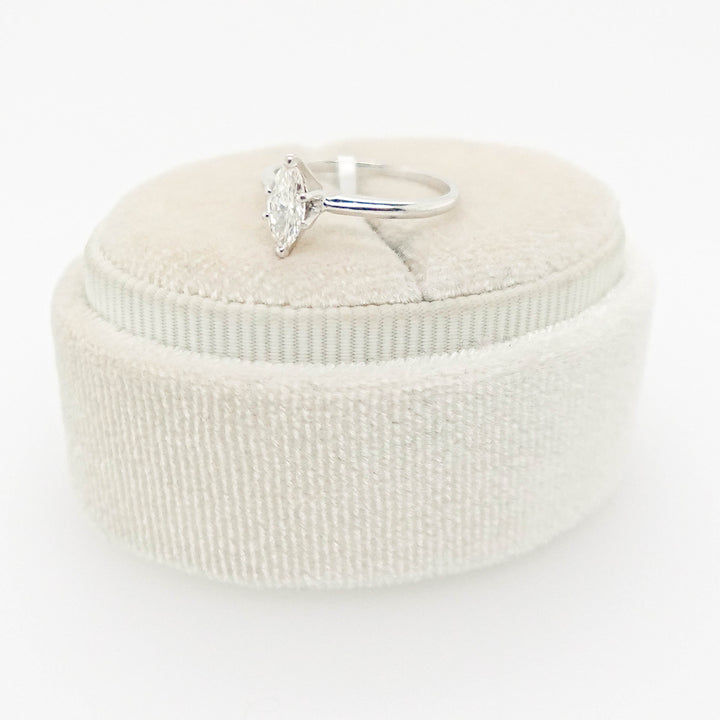 Solitaire Marquise Diamond Ring