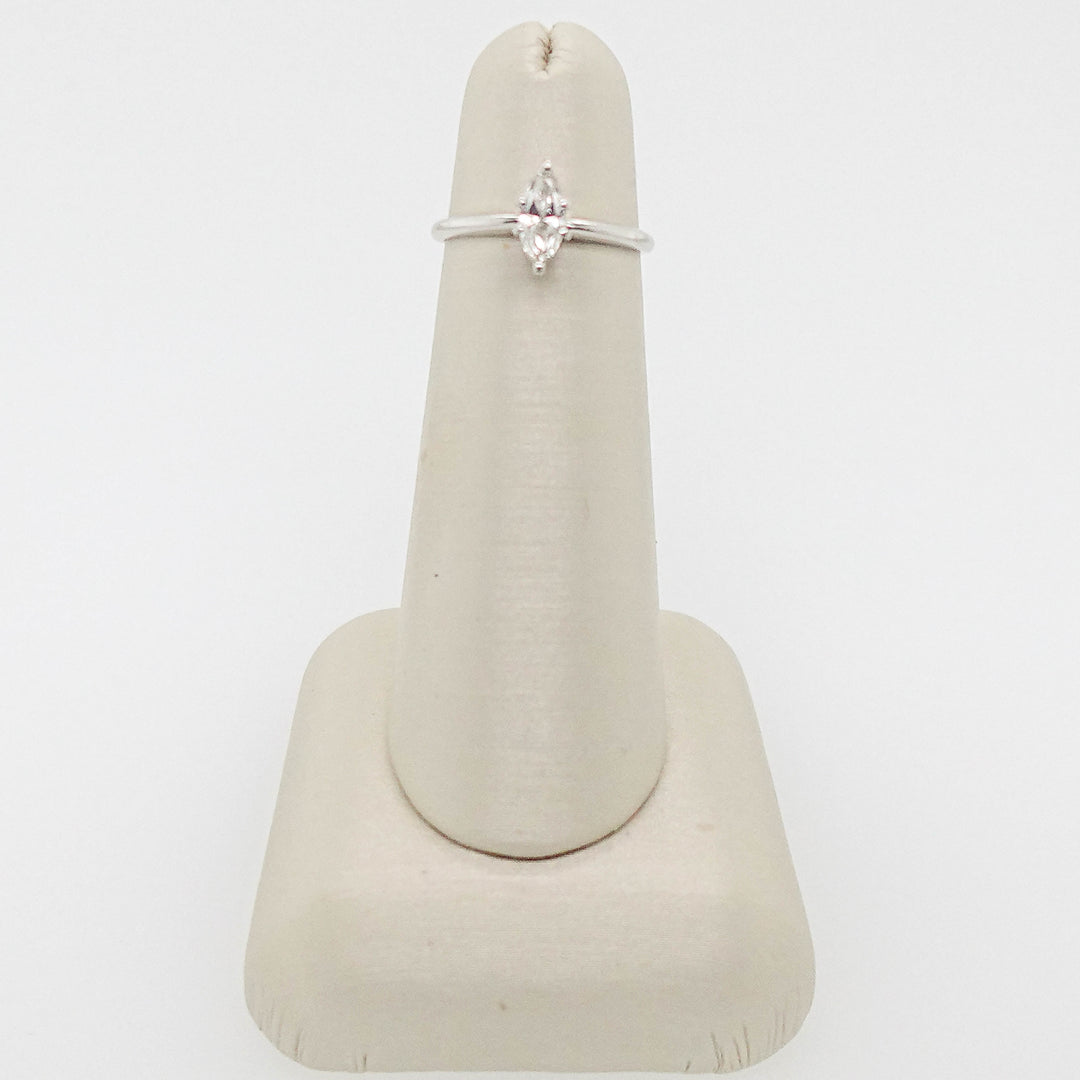 Solitaire Marquise Diamond Ring