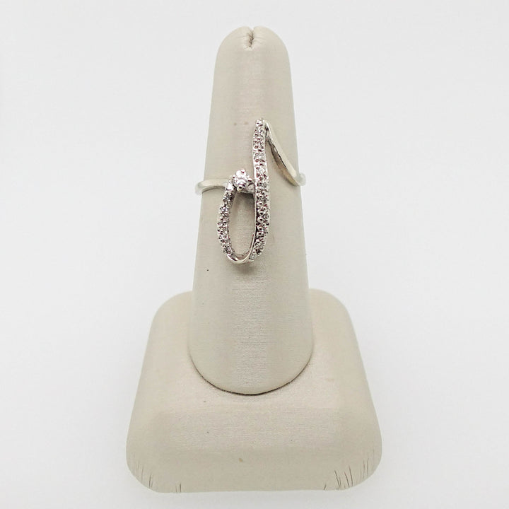 Diamond Swirl Ring