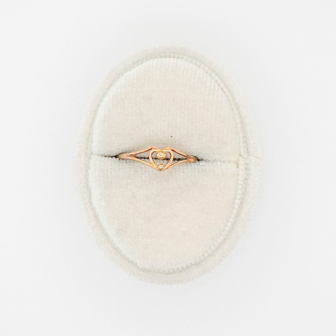 Gold Heart Ring
