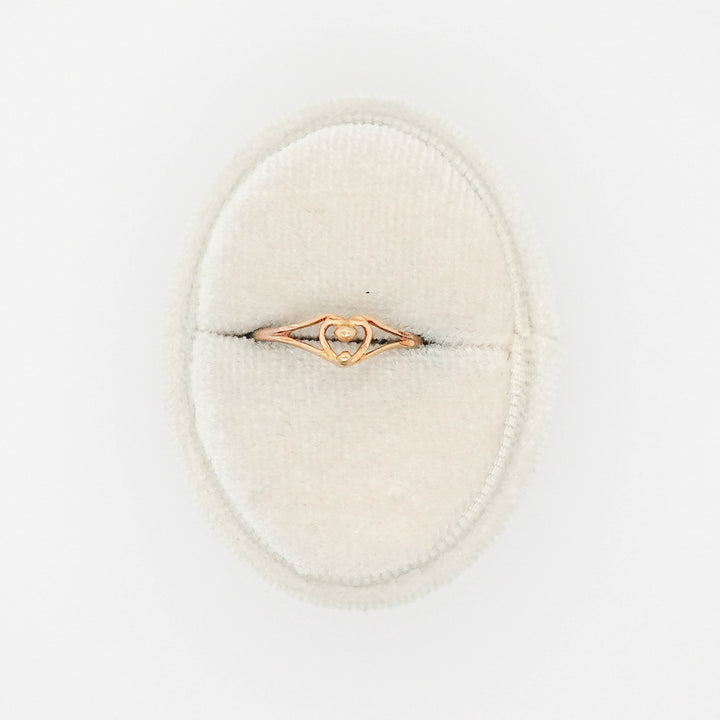 Gold Heart Ring