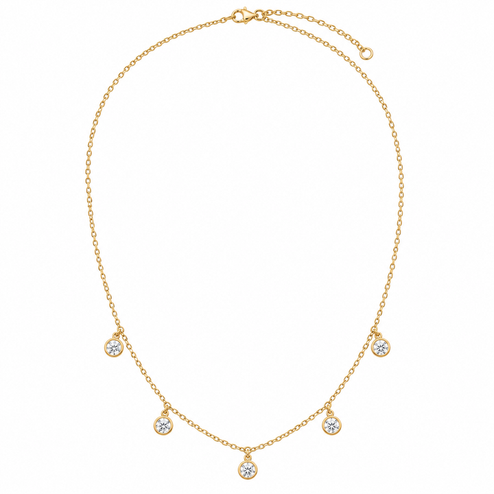 Diamond By The Yard Necklace
