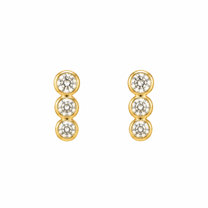 Diamond Petite Ear Climbers