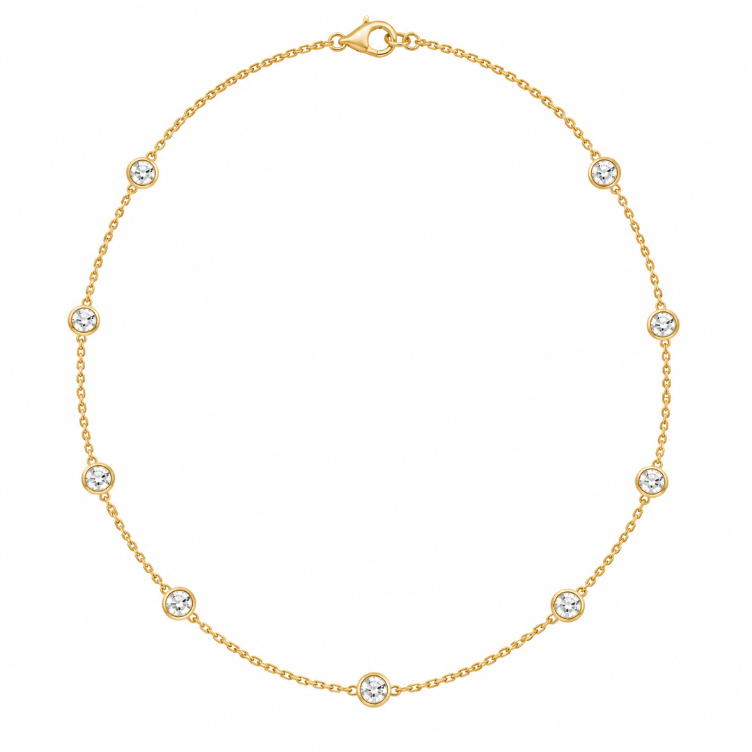 Lab-Grown Diamond By The Yard Necklace