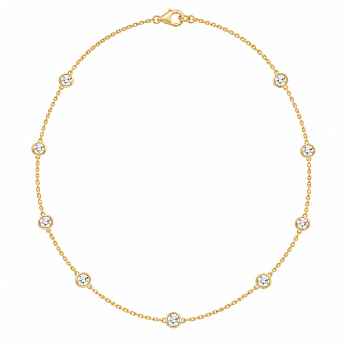 Lab-Grown Diamond By The Yard Necklace