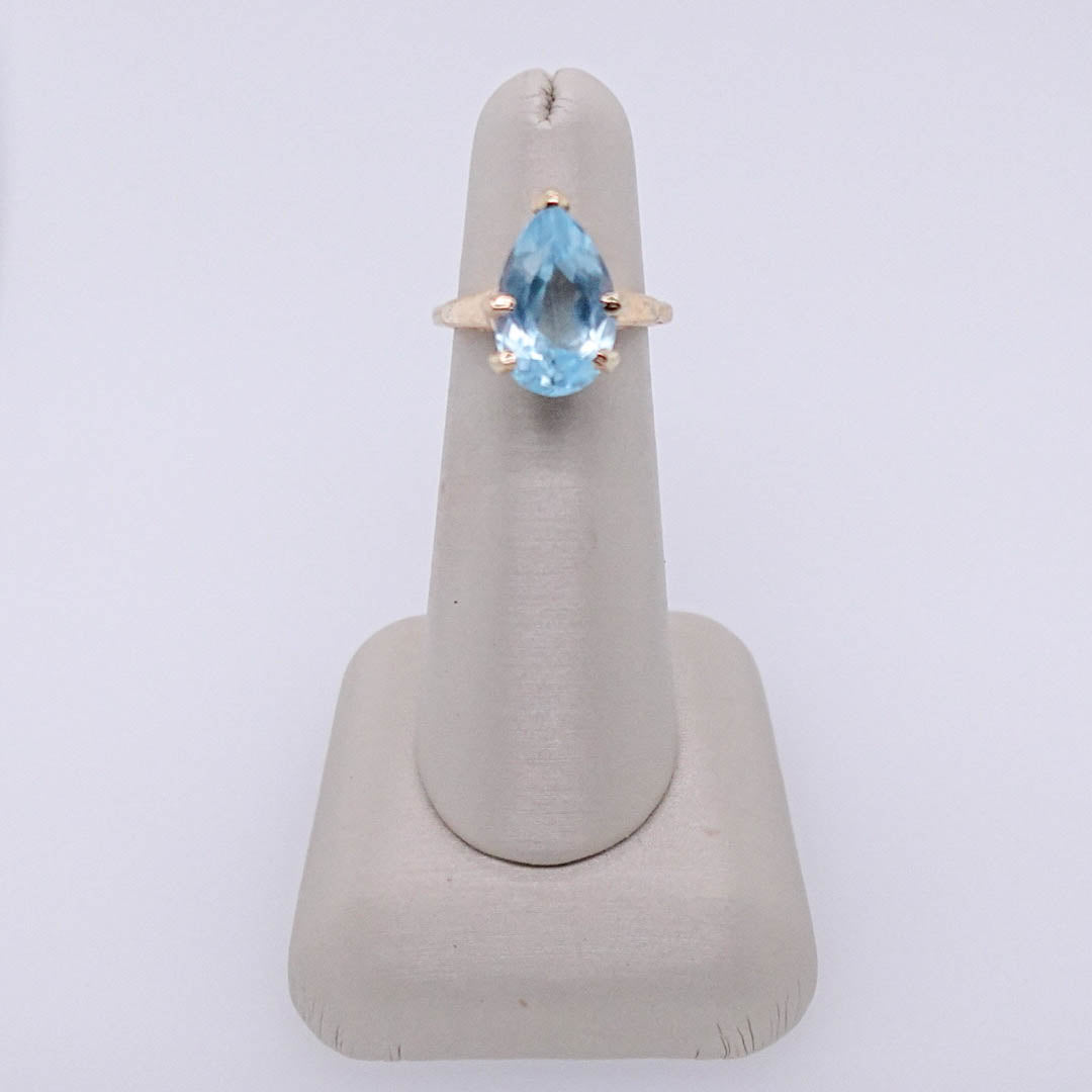 Blue Topaz Dinner Ring
