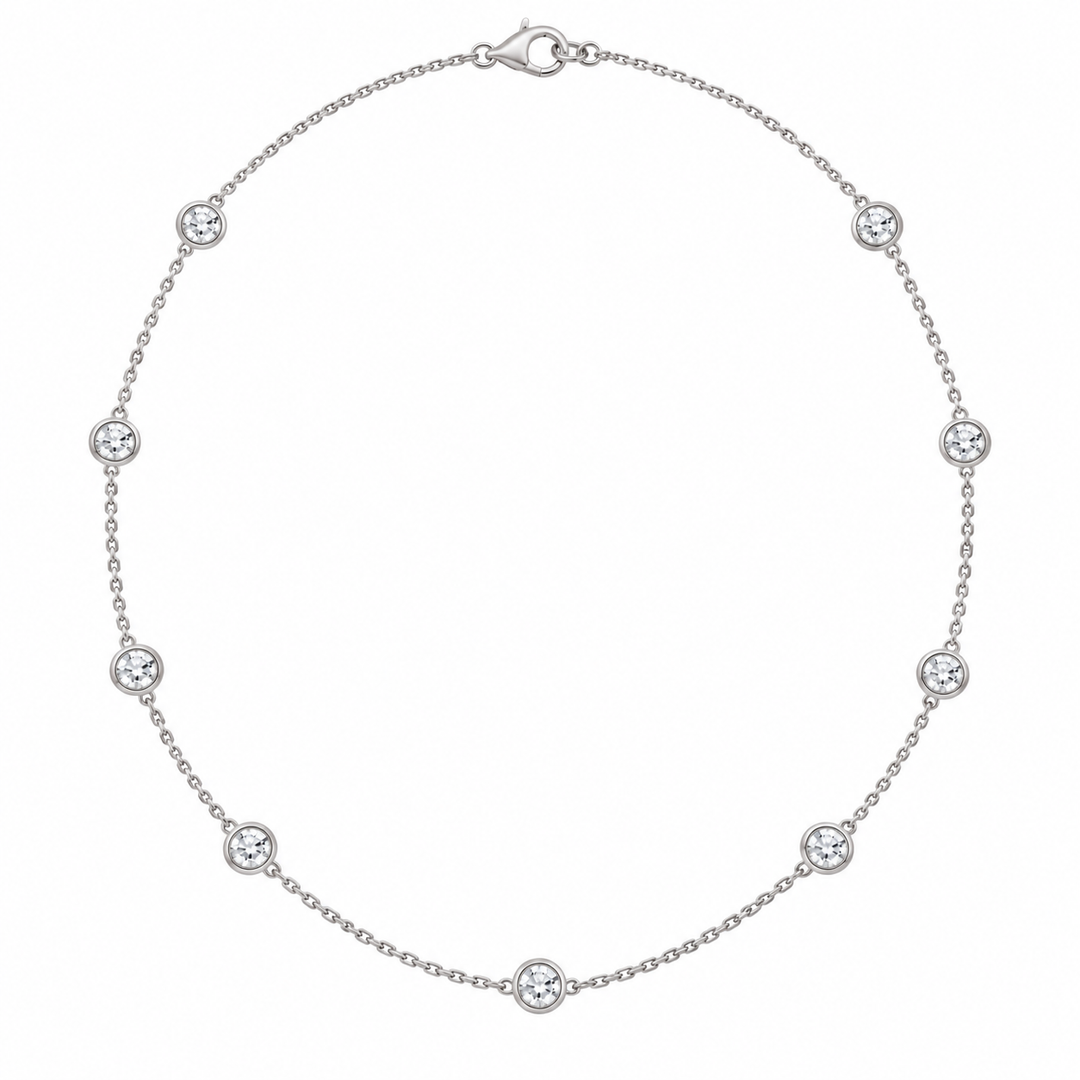 Lab-Grown Diamond By The Yard Necklace