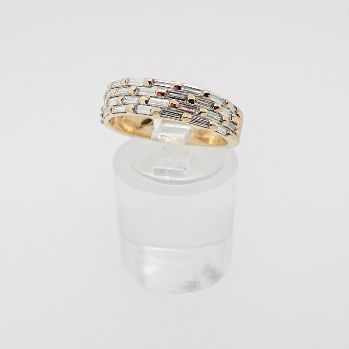 Baguette Four Row Ring - Acadian Estates &amp; CustomRing