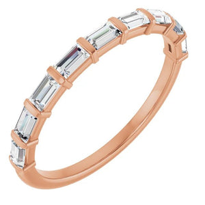 Baguette Stackable Ring - Acadian Estates & Custom