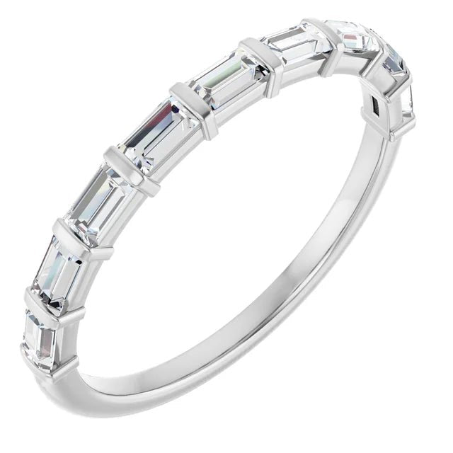 Baguette Stackable Ring - Acadian Estates &amp; Custom