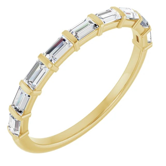 Baguette Stackable Ring - Acadian Estates &amp; Custom