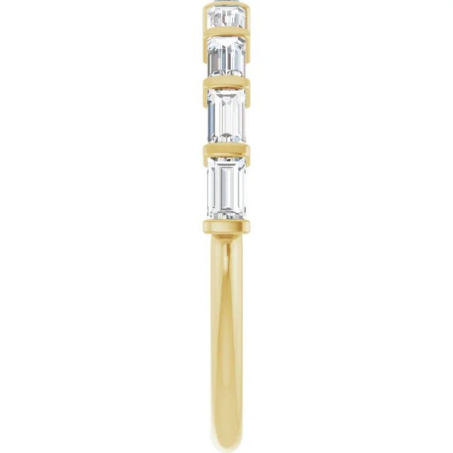 Baguette Stackable Ring - Acadian Estates & Custom