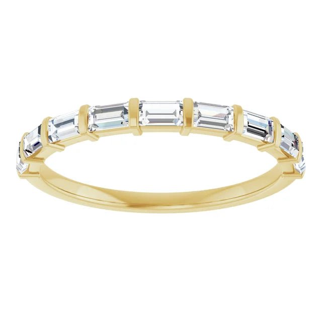 Baguette Stackable Ring - Acadian Estates &amp; Custom