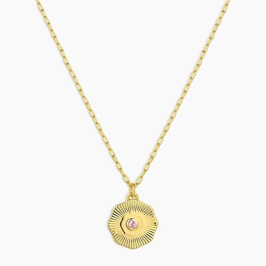 Birthstone Coin Necklace - Acadian Estates & Customnecklace