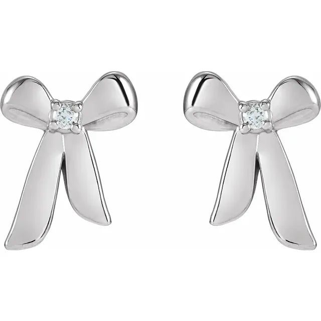 Bow Earrings - Acadian Estates & CustomEarring