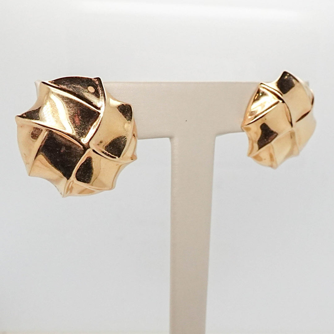 Button Inspired Studs - Acadian Estates &amp; CustomEarrings