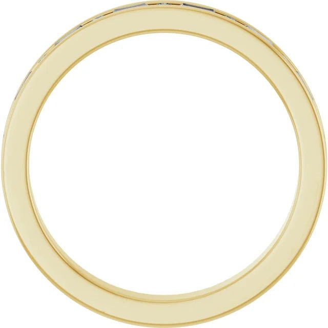 Channel-Set Anniversary Band - Acadian Estates &amp; Custom