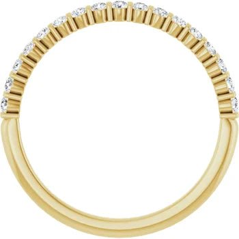 Channel-Set Round Diamond Band - Acadian Estates &amp; Custom