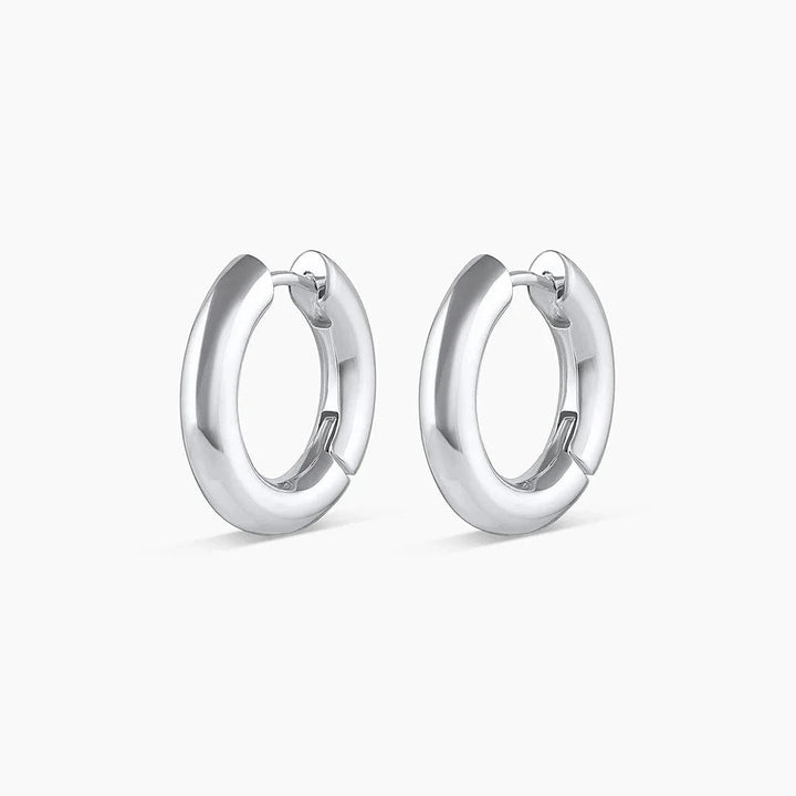 Chunky Tube Hoops - Acadian Estates &amp; CustomEarrings