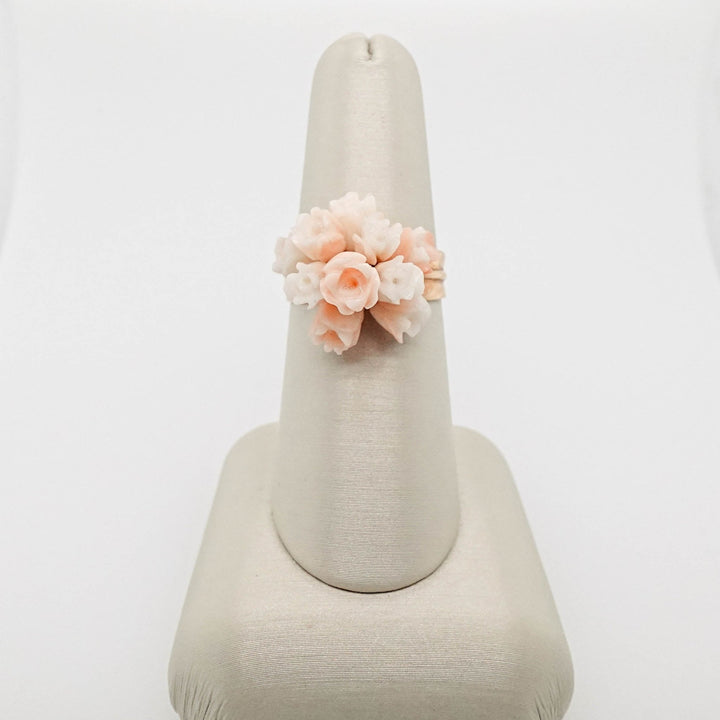Coral Rose Bouquet Ring - Acadian Estates &amp; CustomRing