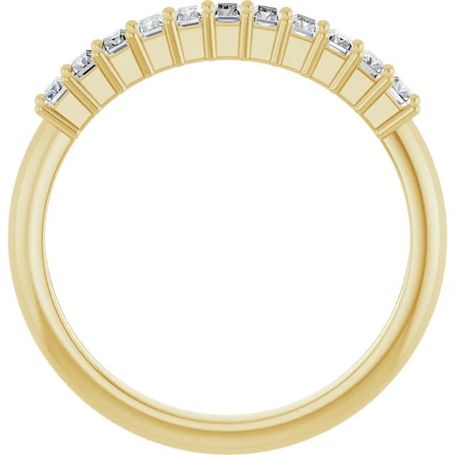 Diamond Baguette Band - Acadian Estates &amp; Custom