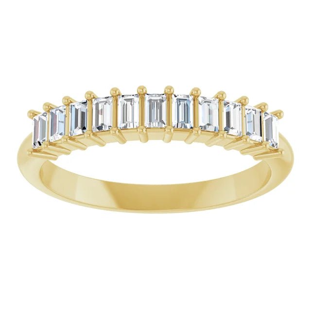 Diamond Baguette Band - Acadian Estates &amp; Custom