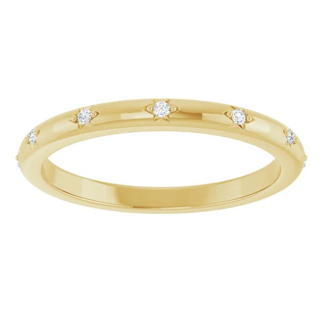 Diamond Celestial Eternity Band - Acadian Estates &amp; Custom