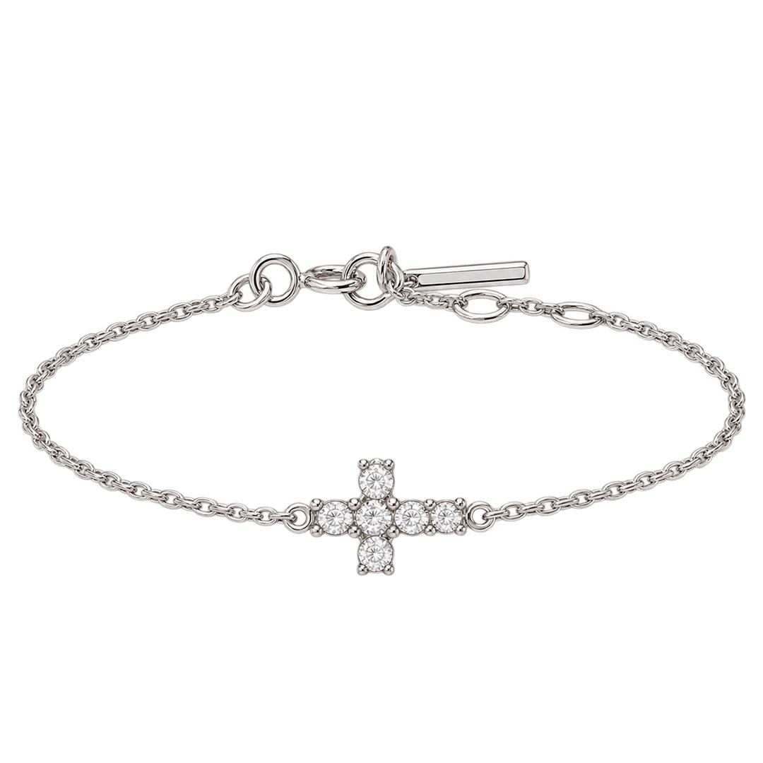 Diamond Cross Bracelet - Acadian Estates &amp; CustomBracelet