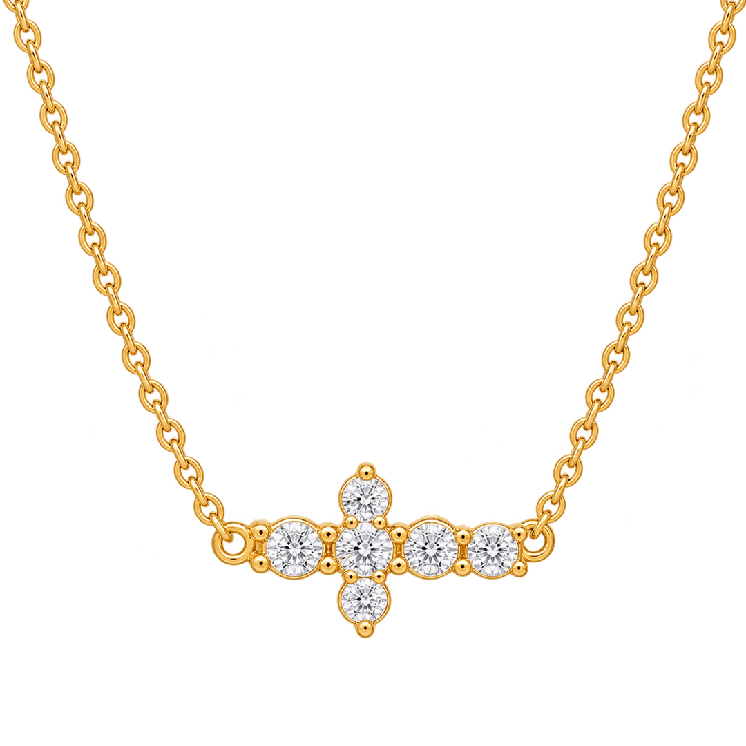 Diamond Cross Necklace - Acadian Estates &amp; Customnecklace