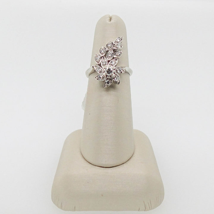 Diamond Feather Inspired Ring - Acadian Estates &amp; CustomRing