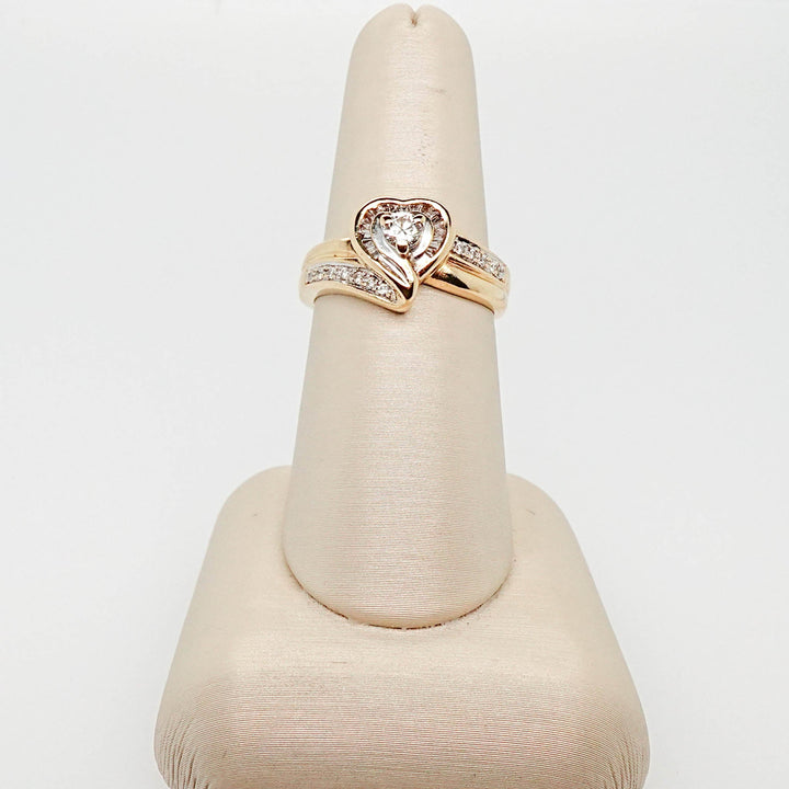 Diamond Heart Ring - Acadian Estates &amp; CustomRing