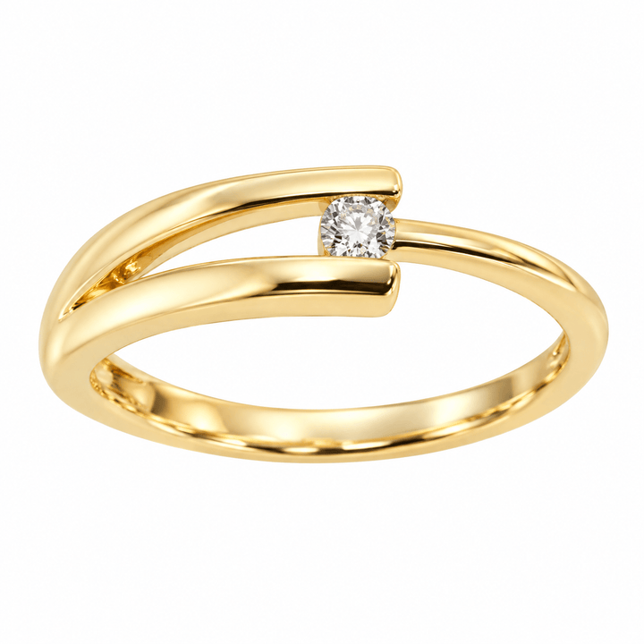 Diamond Split Detail Ring - Acadian Estates &amp; CustomRing