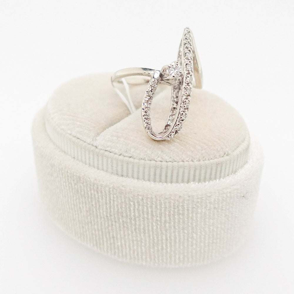 Diamond Swirl Ring - Acadian Estates & CustomRing