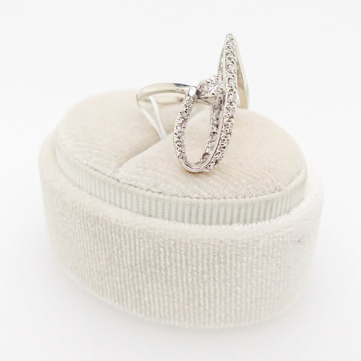 Diamond Swirl Ring - Acadian Estates &amp; CustomRing