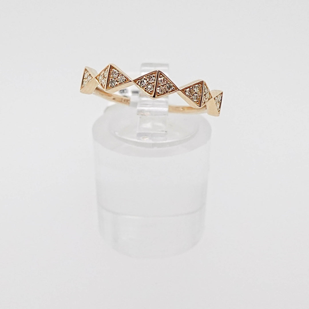 Diamond Triangle Detail Fashion Ring - Acadian Estates &amp; CustomRing