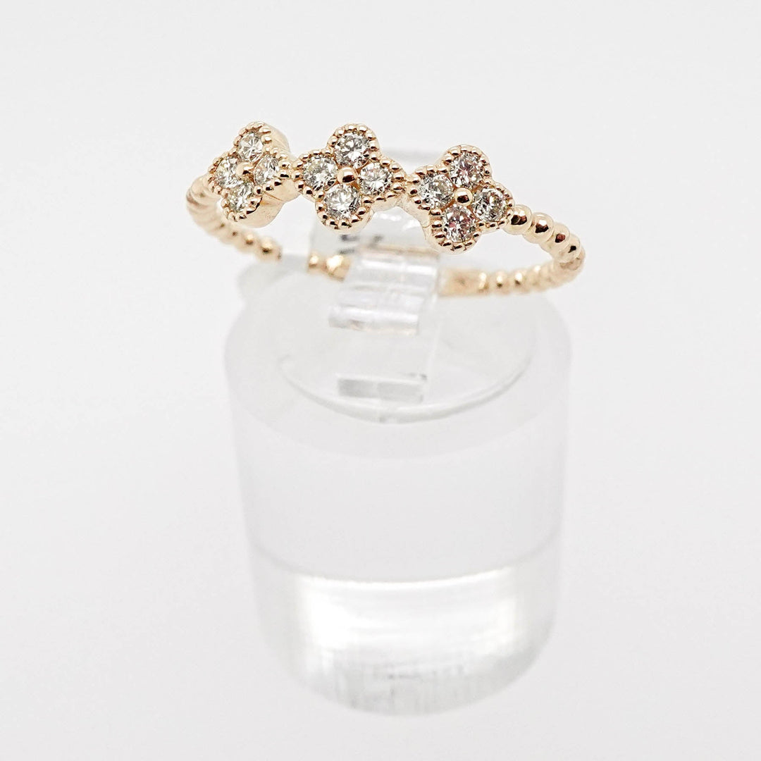 Diamond Triple Clover Ring - Acadian Estates &amp; CustomRing