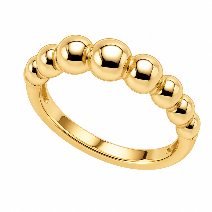 Domed Beaded Fashion Ring - Acadian Estates &amp; CustomRing