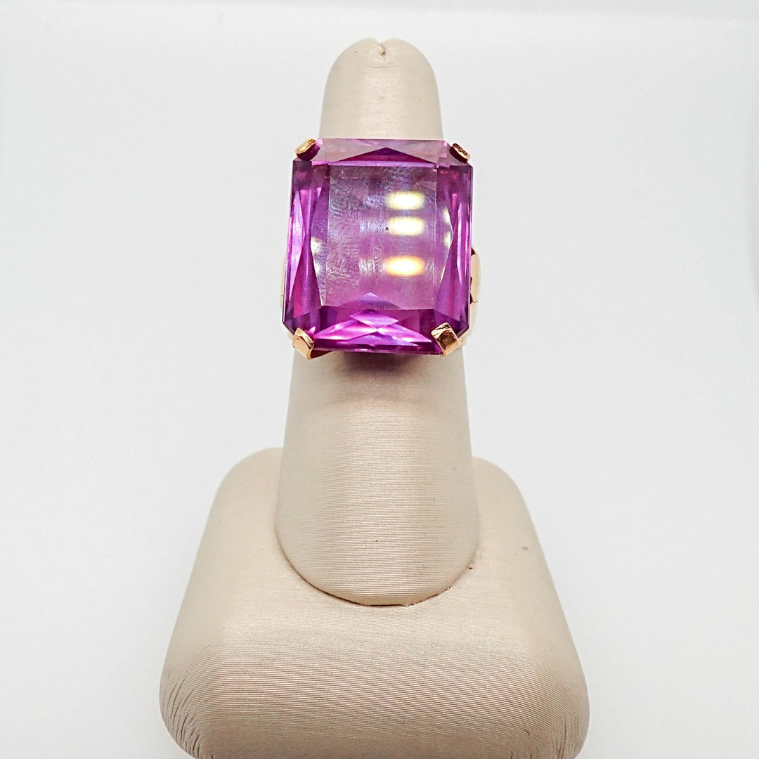 Emerald Cut Alexandrite Ring - Acadian Estates &amp; CustomRing