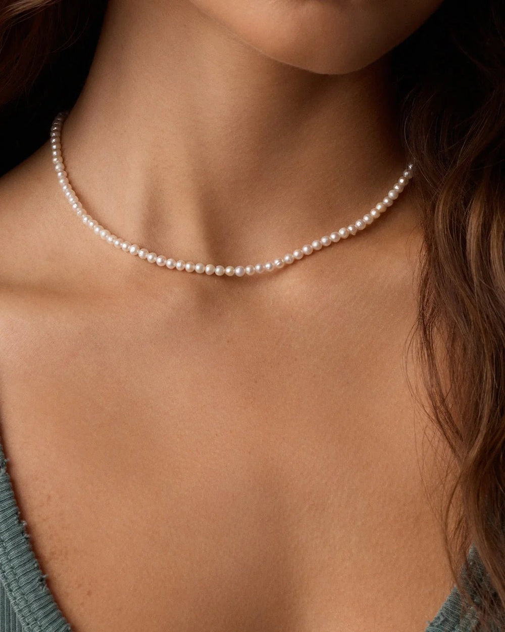Freshwater Pearl Necklace - Acadian Estates & Customnecklace