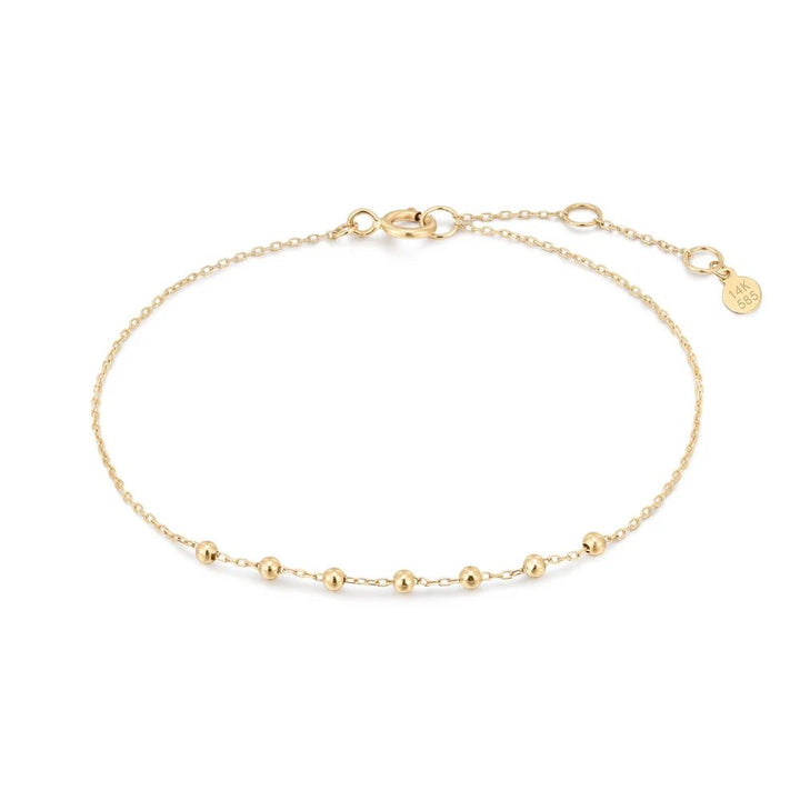 Gold Beaded Bracelet - Acadian Estates &amp; CustomBracelet
