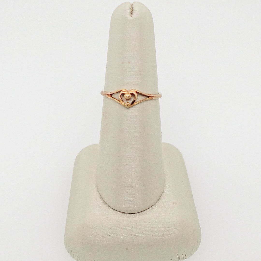 Gold Heart Ring - Acadian Estates &amp; CustomRing