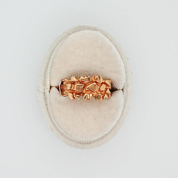 Gold Nugget Ring - Acadian Estates &amp; CustomRing