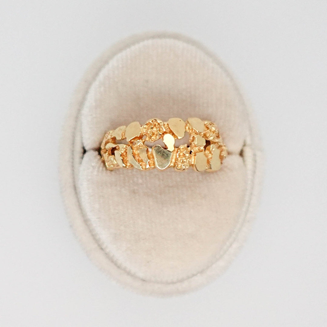 Gold Nugget Ring - Acadian Estates & CustomRing