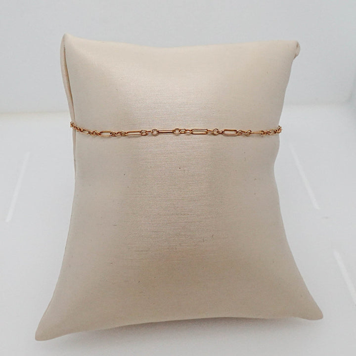 Gold Paperclip Bracelet - Acadian Estates &amp; CustomBracelet