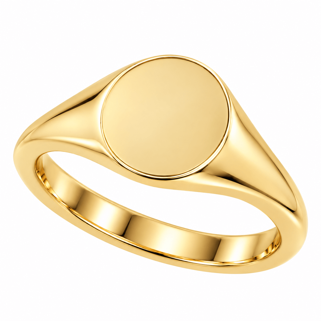 Gold Signet Ring - Acadian Estates &amp; CustomRing